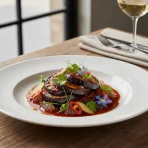 Aubergines Yu Xiang (Parfum de Poisson) - Recette facile prête en 30 minutes