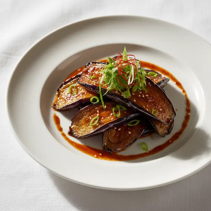 Aubergines Yu Xiang (Parfum de Poisson) - Recette facile prête en 30 minutes