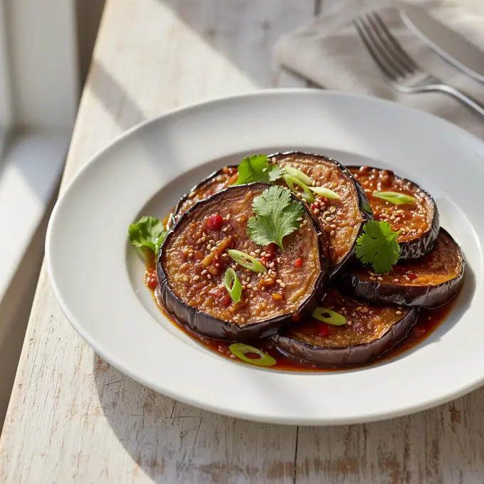 Aubergines Yu Xiang (Parfum de Poisson) - Recette facile prête en 30 minutes