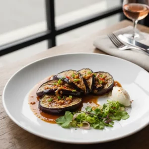 Aubergines Yu Xiang (Parfum de Poisson) - Recette facile prête en 30 minutes