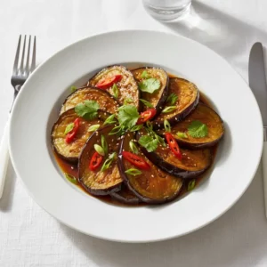 Aubergines Yu Xiang (Parfum de Poisson) - Recette facile prête en 30 minutes