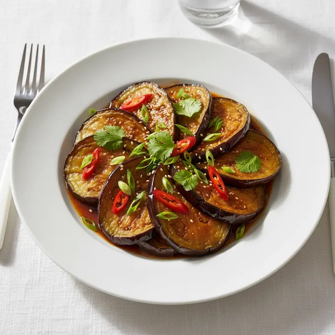 Aubergines Yu Xiang (Parfum de Poisson) - Recette facile prête en 30 minutes