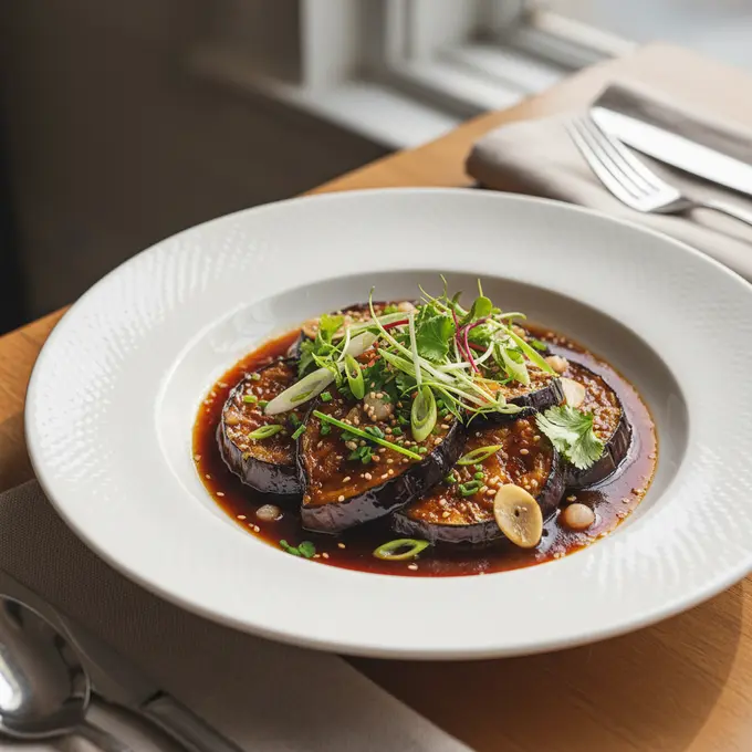 Aubergines Yu Xiang (Parfum de Poisson) - Recette facile prête en 30 minutes
