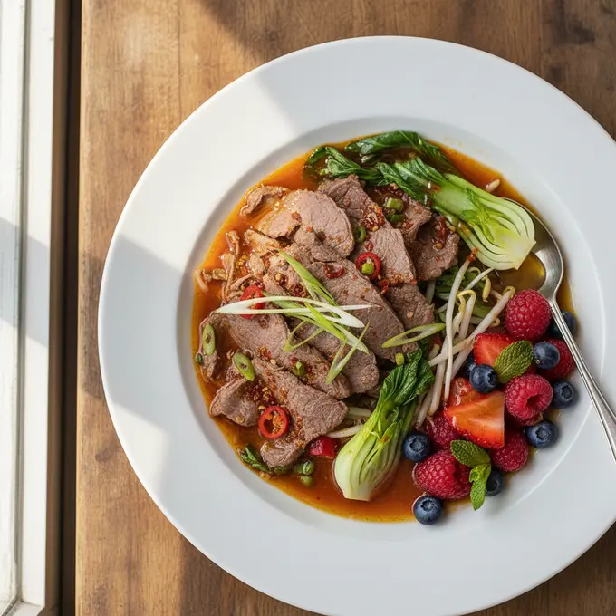 Bœuf Bouilli Sichuan (Shui Zhu Niu Rou) - Recette facile prête en 30 minutes