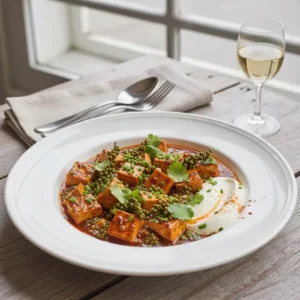 Mapo Tofu Végétarien au Poivre de Sichuan - Recette facile prête en 25 minutes