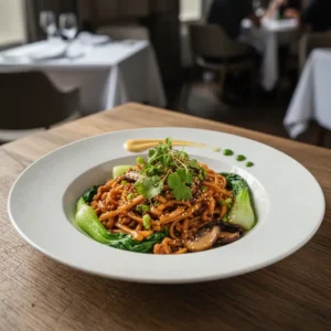 Nouilles Dan Dan Traditionnelles de Chengdu - Recette facile prête en 25 minutes
