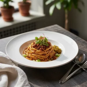 Nouilles Dan Dan Traditionnelles de Chengdu - Recette facile prête en 25 minutes