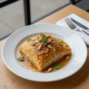 Pastilla de Poulet Marocain aux Amandes et Cannelle - Recette facile prête en 105 minutes