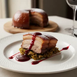 Porc Braisé Mei Cai Kou Rou (Fondant) - Recette facile prête en 150 minutes