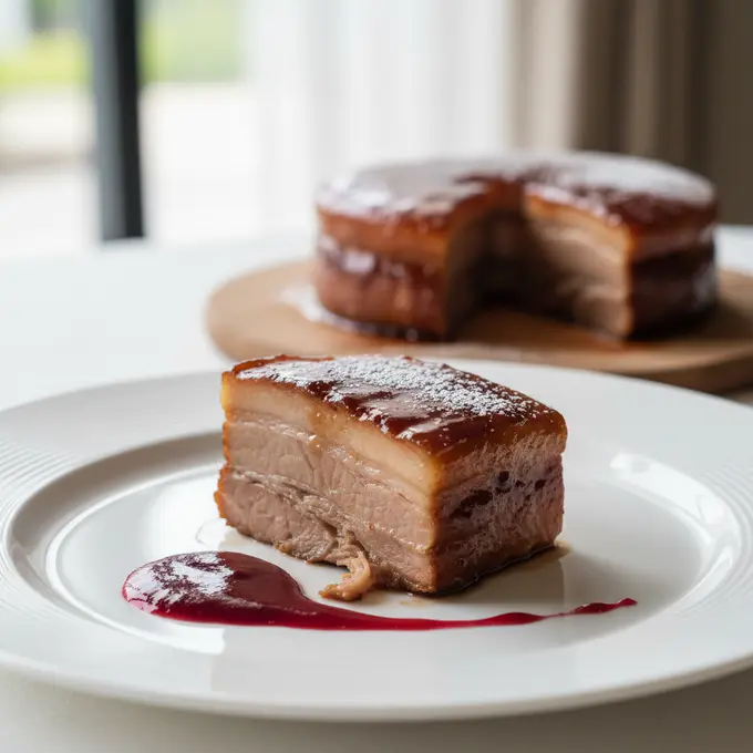 Porc Braisé Mei Cai Kou Rou (Fondant) - Recette facile prête en 150 minutes