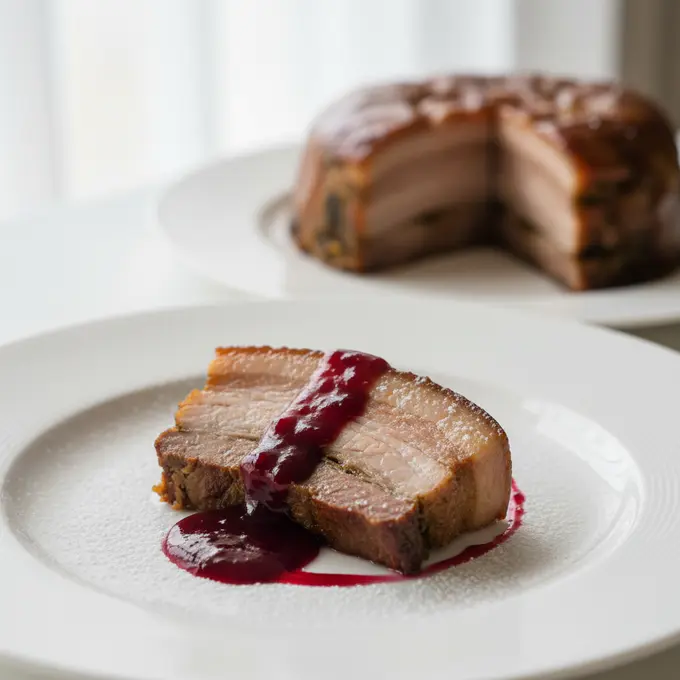 Porc Braisé Mei Cai Kou Rou (Fondant) - Recette facile prête en 150 minutes