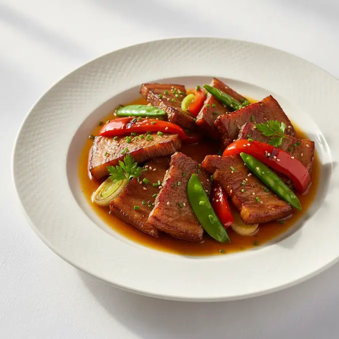 Porc Deux Fois Cuit (Hui Guo Rou) - Recette facile prête en 45 minutes