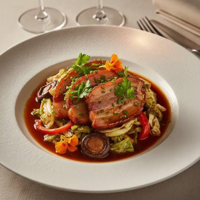 Porc Deux Fois Cuit (Hui Guo Rou) - Recette facile prête en 45 minutes
