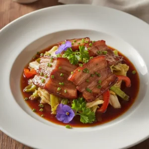 Porc Deux Fois Cuit (Hui Guo Rou) - Recette facile prête en 45 minutes