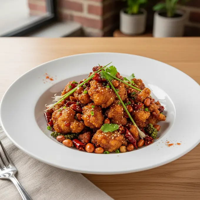 Poulet Chongqing aux Piments (La Zi Ji) - Recette facile prête en 40 minutes