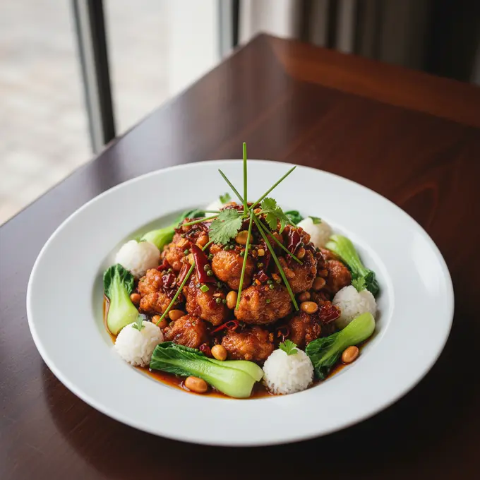 Poulet Chongqing aux Piments (La Zi Ji) - Recette facile prête en 40 minutes