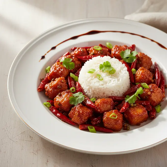 Poulet Chongqing aux Piments (La Zi Ji) - Recette facile prête en 40 minutes
