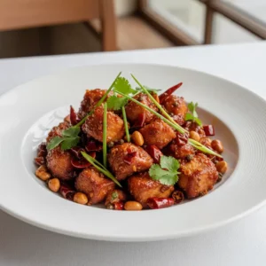 Poulet Chongqing aux Piments (La Zi Ji) - Recette facile prête en 40 minutes