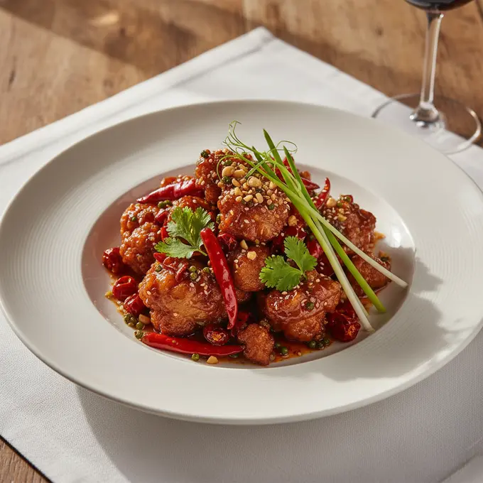 Poulet Chongqing aux Piments (La Zi Ji) - Recette facile prête en 40 minutes