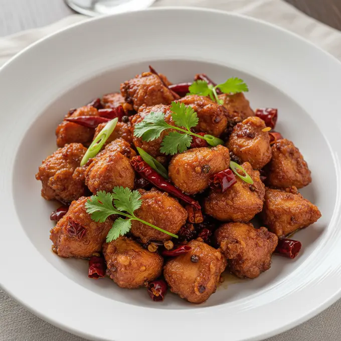 Poulet Chongqing aux Piments (La Zi Ji) - Recette facile prête en 40 minutes