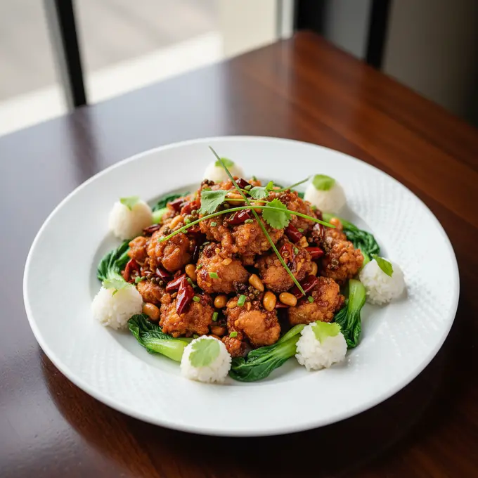 Poulet Chongqing aux Piments (La Zi Ji) - Recette facile prête en 40 minutes