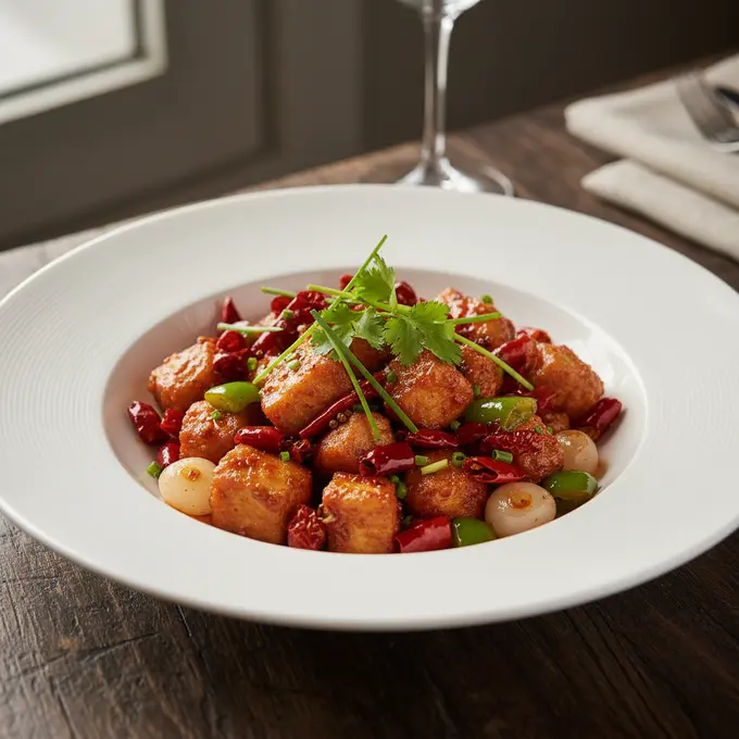 Poulet Chongqing aux Piments (La Zi Ji) - Recette facile prête en 40 minutes