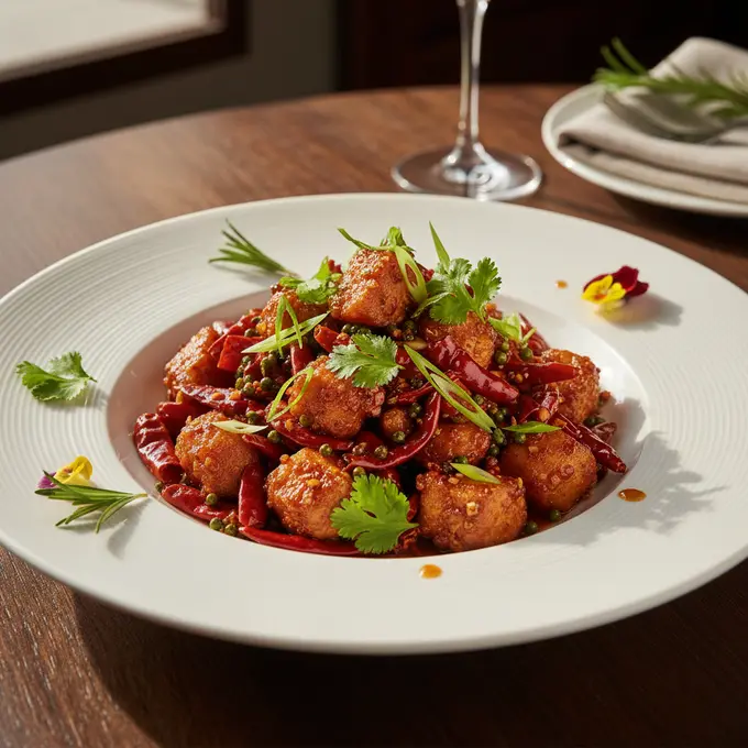 Poulet Chongqing aux Piments (La Zi Ji) - Recette facile prête en 40 minutes