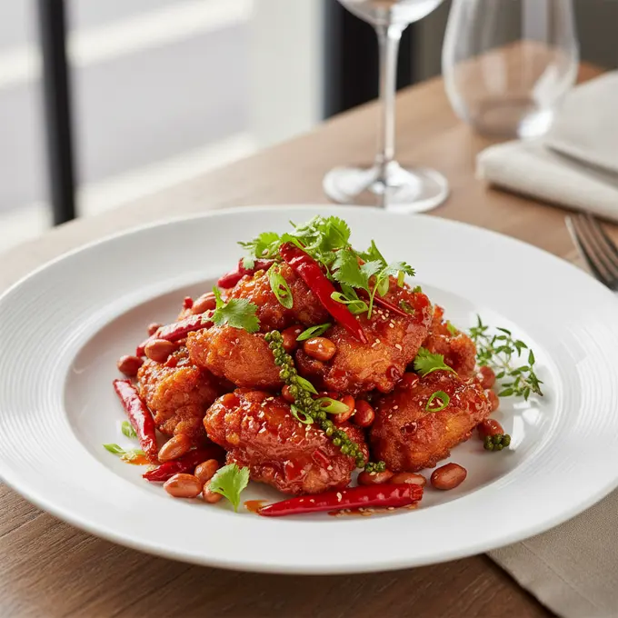 Poulet Chongqing aux Piments (La Zi Ji) - Recette facile prête en 40 minutes