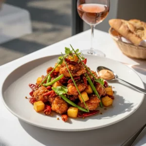 Poulet Chongqing aux Piments (La Zi Ji) - Recette facile prête en 40 minutes