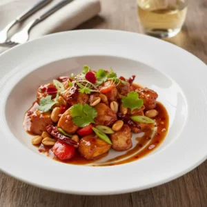 Poulet Kung Pao aux Cacahuètes (Sichuan) - Recette facile prête en 30 minutes