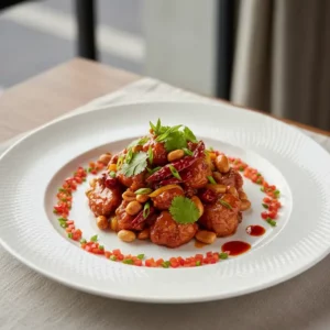 Poulet Kung Pao aux Cacahuètes (Sichuan) - Recette facile prête en 30 minutes
