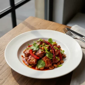 Poulet Kung Pao aux Cacahuètes (Sichuan) - Recette facile prête en 30 minutes