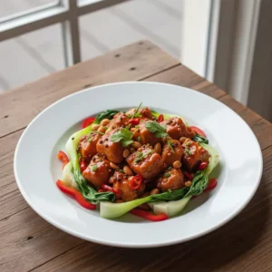 Poulet Kung Pao aux Cacahuètes (Sichuan) - Recette facile prête en 30 minutes