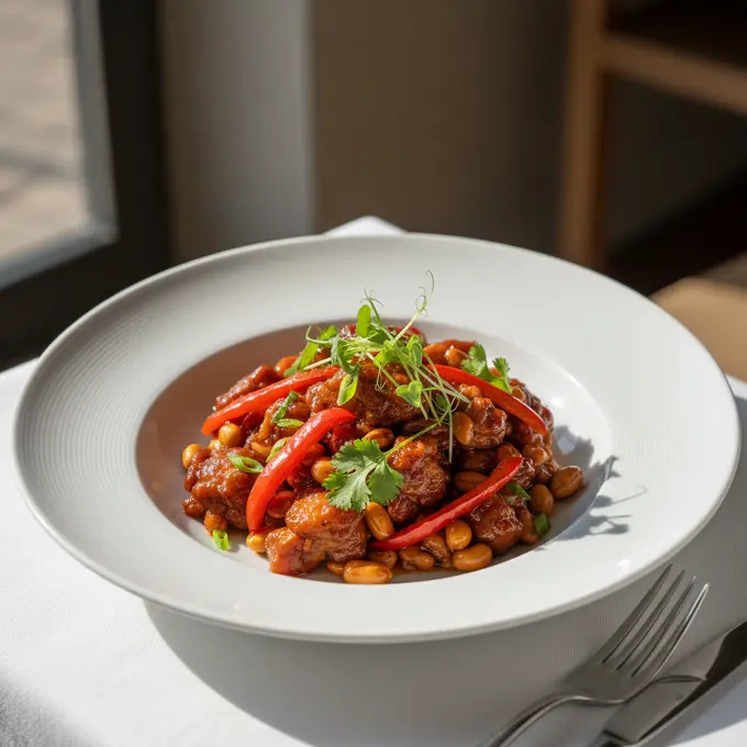Poulet Kung Pao aux Cacahuètes (Sichuan) - Recette facile prête en 30 minutes
