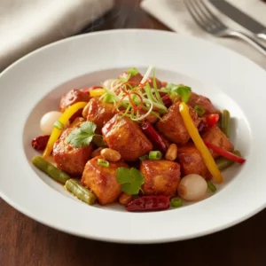 Poulet Kung Pao aux Cacahuètes (Sichuan) - Recette facile prête en 30 minutes