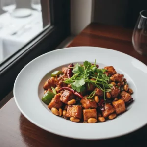 Poulet Kung Pao aux Cacahuètes (Sichuan) - Recette facile prête en 30 minutes