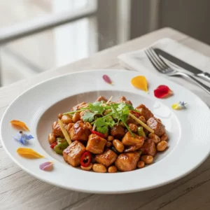 Poulet Kung Pao aux Cacahuètes (Sichuan) - Recette facile prête en 30 minutes