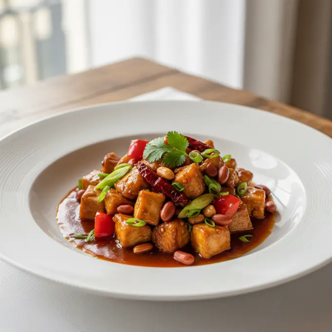 Poulet Kung Pao aux Cacahuètes (Sichuan) - Recette facile prête en 30 minutes